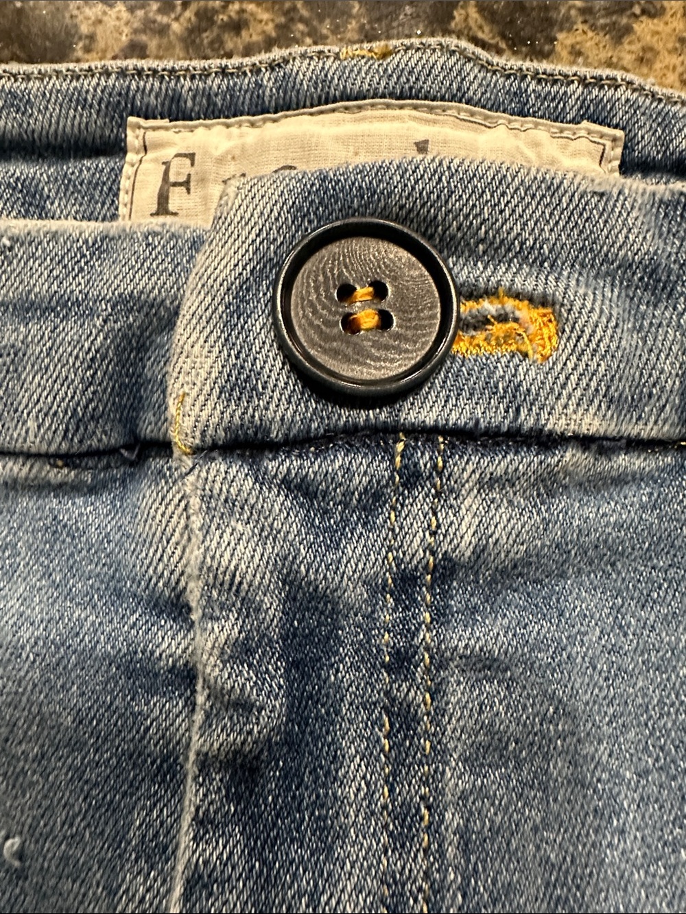 Frank & Eileen Light Blue Cropped Derry Jeans - Picture 7 of 8